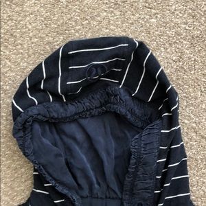 lululemon athletica Sweaters - Lululemon Scuba Hoodie - Navy and White lululemon athletica Sweaters - Lululemon Scuba Hoodie - Navy and White